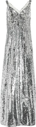 Mulberry Midi Dress Silver