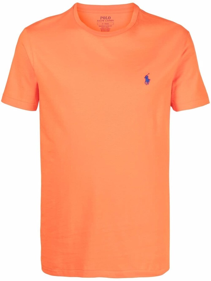 Polo ralph lauren orange t shirt Clearance