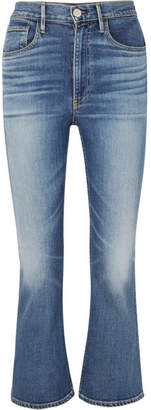 3x1 W5 Empire Cropped High-rise Flared Jeans