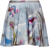 Thumbnail for your product : Chalayan Floral-print cotton-terry skirt
