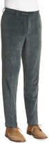 Thumbnail for your product : Incotex Wide-Wale Corduroy Pants, Moss Green