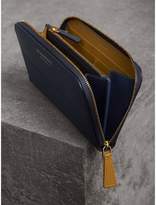 Thumbnail for your product : Burberry Two-tone Trench Leather Ziparound Wallet