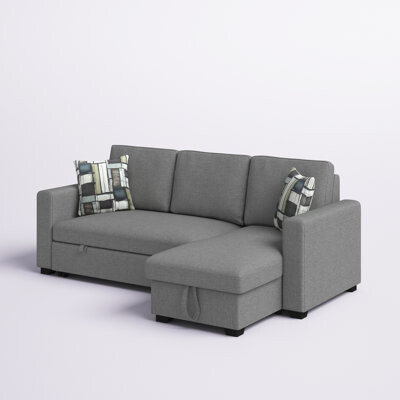 Hendrick 88.6" Wide Reversible Sleeper Sofa & Chaise