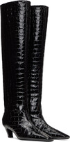 Thumbnail for your product : KHAITE Black 'The Davis' Tall Boots