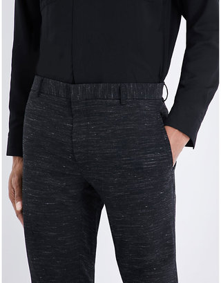 Lanvin Tapered wool-blend trousers