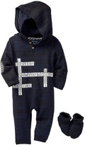 Thumbnail for your product : Andy & Evan Crossword Puzzle Romper (Baby Boys)