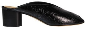 Elisabetta Franchi Women's Black Leather Sandals.