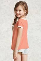 Thumbnail for your product : Forever 21 FOREVER 21+ Jersey Ringer Tee (Kids)