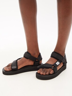 Suicoke Depa-v2 Velcro-strap Sandals - Black