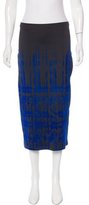 Thumbnail for your product : Clover Canyon Velvet Patterned Skirt