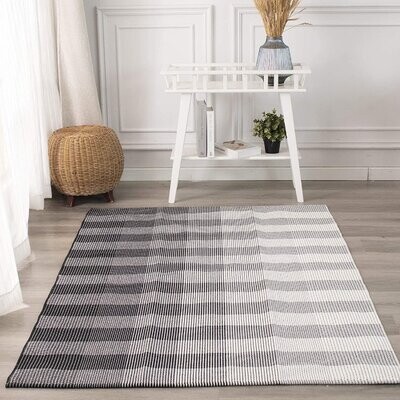 Dia Noche Woven Area Rugs Kitchen Mats Bath Mats by Organic Saturation Pastel Scales Pattern Small 2x3 Ft 