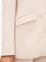 Thumbnail for your product : Pallas Paris Paris - Eden Double-breasted Crepe Suit Jacket - Light Pink