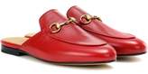 Gucci Princetown leather slippers 