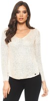 Thumbnail for your product : Lipsy Wrap Chiffon Back Jumper