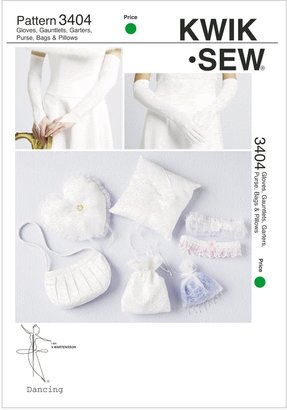 McCall Pattern Gloves, Gauntlets, Garters, Purse, Bags & Pillows - Pattern