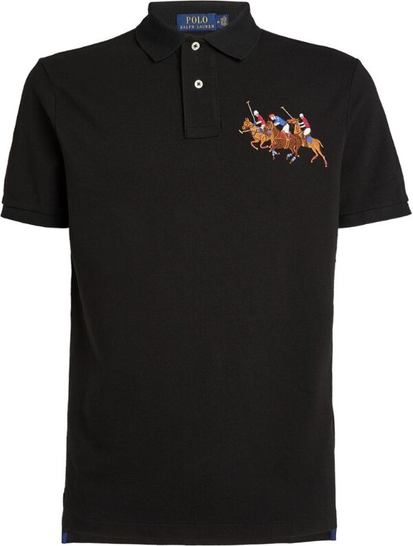 Polo Ralph Lauren Embroidered Match Slim-Fit Polo Shirt - ShopStyle