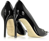 Thumbnail for your product : DSQUARED2 Patch Punk Black Patent Leather Pump