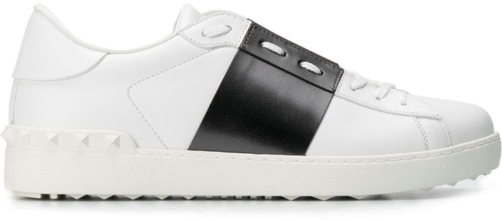 valentino open low top