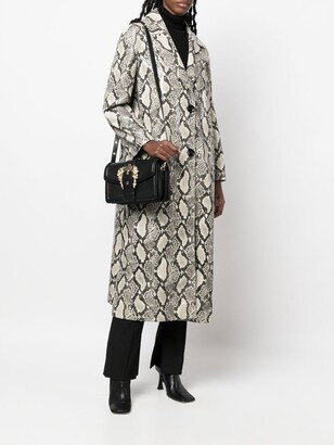 Versace Jeans Couture Baroque-buckle shoulder bag