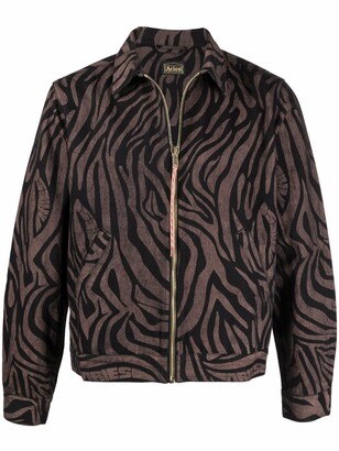 tiger print jacket mens