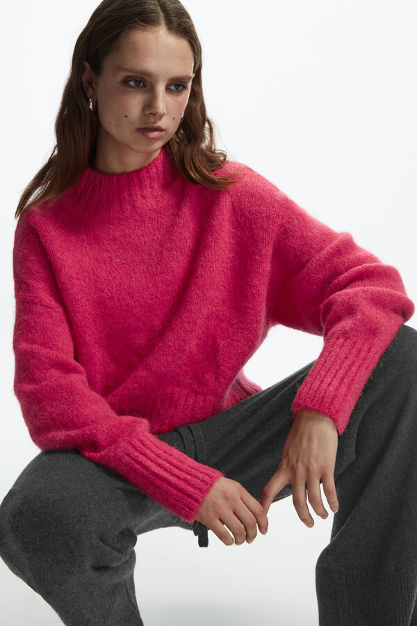 COS Knitted Half-Zip Sweater - ShopStyle