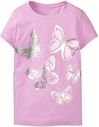 Crazy 8 Crazy8 Sparkle Butterfly Tee