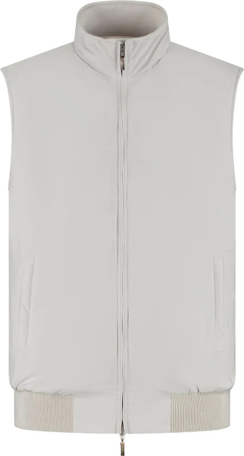 Doriani Cashmere Zip-Up Gilet