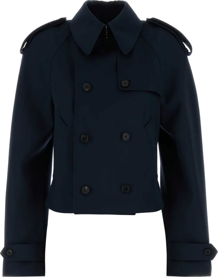 Alexander McQueen Double-Breasted Wool Jacket