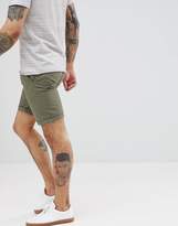 Thumbnail for your product : Solid Slim Fit Chino Short In Khaki