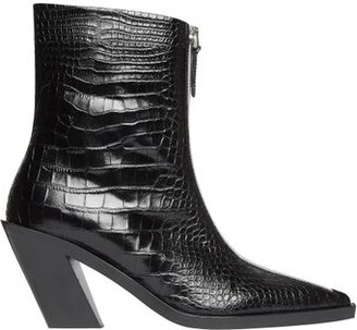 Elleme Zipped pointed heal boots