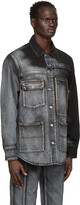 Thumbnail for your product : Feng Chen Wang Blue & Black Levi's Edition Denim Oversized Shirt