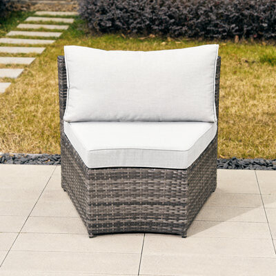 Sol 72 Outdoor Shaniya Wicker/Rattan 10 - Person Seating Group With Cushions