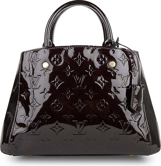 Pre-Owned Louis Vuitton Bag Wilshire PM Amaranto Dark Purple