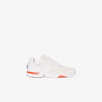 Y-3 Y 3 white ZX Run low top leather sneakers