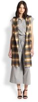 Thumbnail for your product : Rachel Comey Long Plaid Double-Breasted Vest
