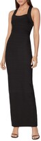 Thumbnail for your product : Herve Leger Crisscross Open-Back Column Gown