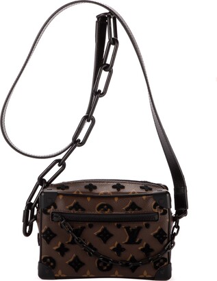 Trocadéro cloth handbag Louis Vuitton Brown in Cloth - 37948853