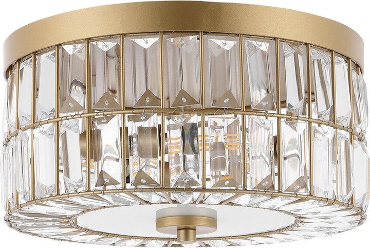 Safavieh Parda 3-Light 12In Flush Mount