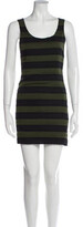 Thumbnail for your product : Alice + Olivia Silk Mini Dress Green