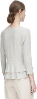 Thumbnail for your product : Rebecca Taylor Long Sleeve Stripe Knit Tee