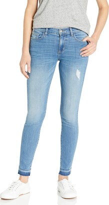 Siwy Women's Lauren Mid Rise Skinny Jeans in 10 Years Gone 32
