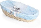 Thumbnail for your product : Swankie Blankie Moses Basket Set, Blue Dots