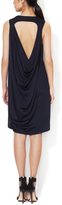 Thumbnail for your product : Balenciaga Silk Jersey Drape Back Dress