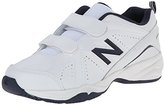 Thumbnail for your product : New Balance KV624 Youth Hook and Loop Training Shoe (Little Kid/Big Kid),White/Navy,12.5 M US Little Kid