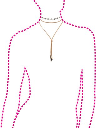 Charlotte Russe Chainlink Choker & Bolero Necklace - 2 Pack