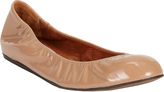 Thumbnail for your product : Lanvin Women's Patent Ballet Flats-Nude