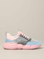 Thumbnail for your product : Moschino Sneakers In Leather And Suede With Teddy Sole