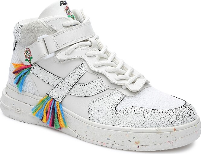 【ASH】 RACE レースアップスニーカー Ash Race lace-up Sneakers | White | FARFETCH