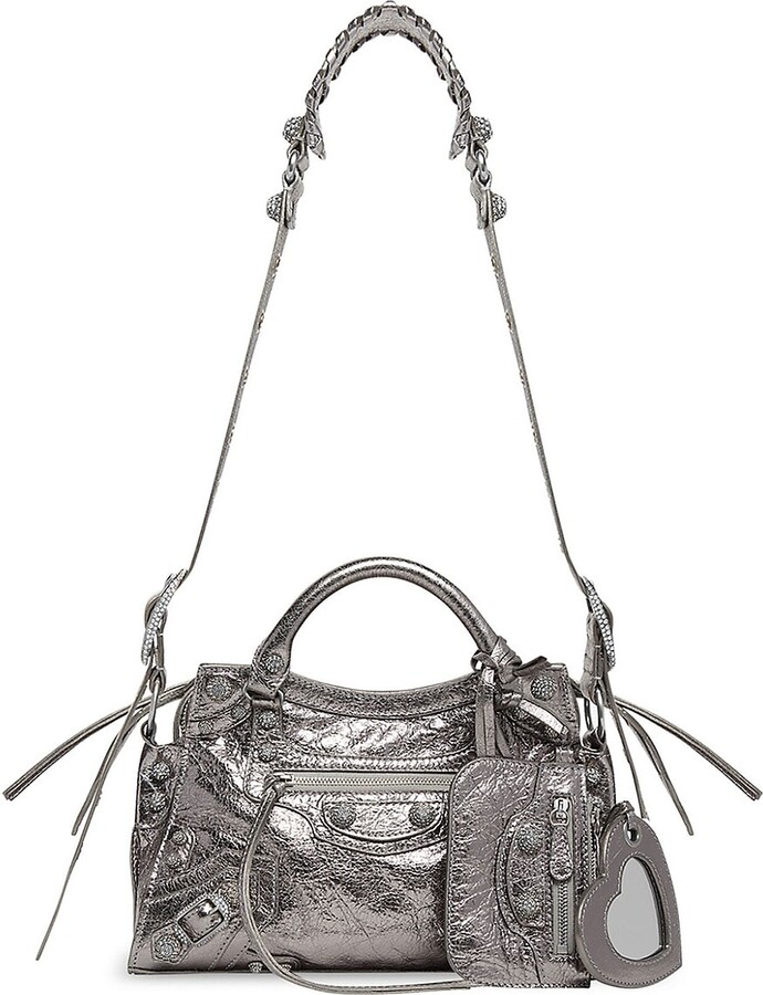 Balenciaga Neo Cagole XS Handbag With Rhinestones - ShopStyle Shoulder Bags