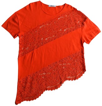 Blumarine Red Lace Top for Women
